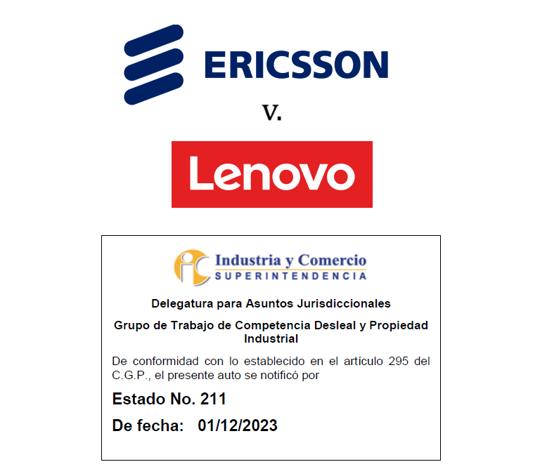 Ericsson’s three Colombian Christmas cards for Lenovo: SEP injunctions