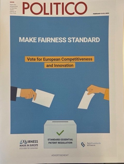 Big Tech spends advertising dollars to promote EU SEP Regulation: deep pockets, skin-deep arguments
